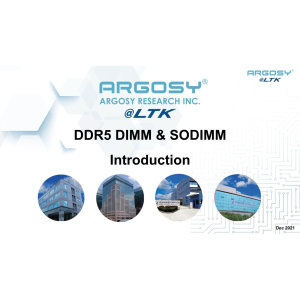DDR5 产业动态与连接器技术