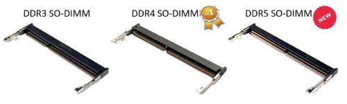 Argosy_DDR3, DDR4, DDR5 SO-DIMM connector