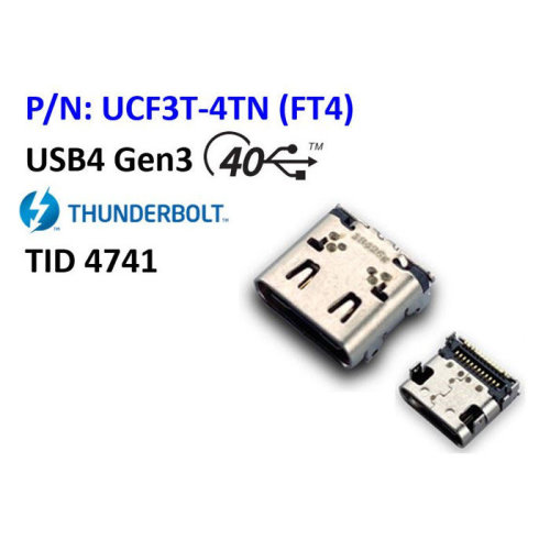 優群是全球首批通過USB4 Gen3(40Gbps)認證的Type-C製造商